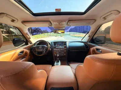نيسان باترول SE بلاتينيوم سيتي V6 موديل 2018 محولة إلى شكل 2022 مواصفات خليجية