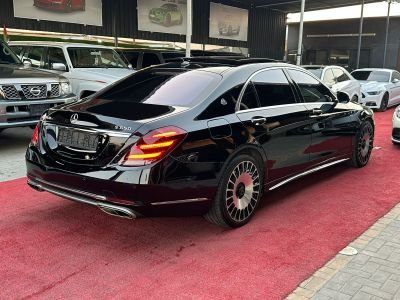 مرسيدس بنز S 550 موديل 2016 محولة بتصميم مايباخ وارد أمريكا - صورة 4