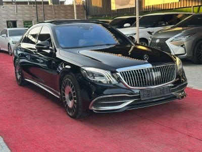 مرسيدس بنز S 550 موديل 2016 محولة بتصميم مايباخ وارد أمريكا - صورة 3
