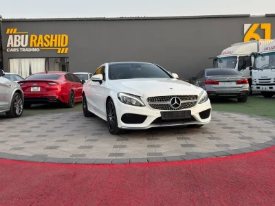 مرسيدس بنز C200 كوبيه AMG Kit موديل 2018 مواصفات خليجية