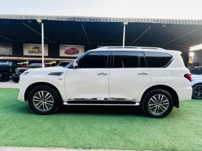 نيسان باترول بلاتينيوم موديل 2020 محرك 5.6L V8 مواصفات خليجية