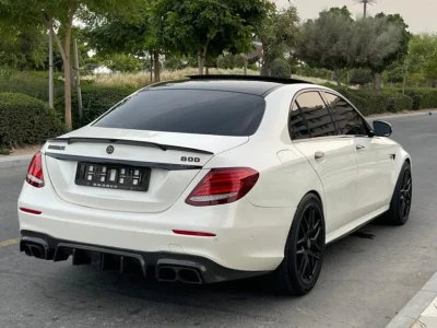 مرسيدس AMG E63 موديل 2017 محولة خارجيًا إلى ستايل برابوس – وارد اليابان