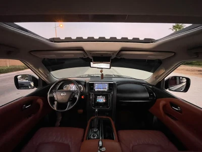 نيسان باترول بلاتينيوم موديل 2020 محرك 5.6L V8 مواصفات خليجية